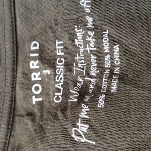 Torrid classic V tee